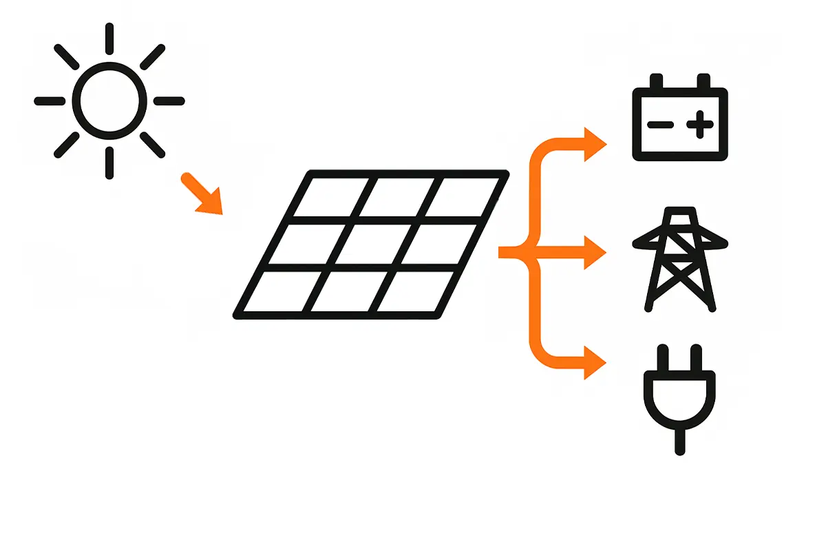 photovoltaik-konzept